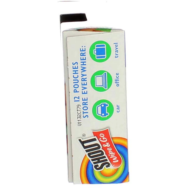 Shout Wipe & Go Instant Stain Remover - 12 CT - Image 5