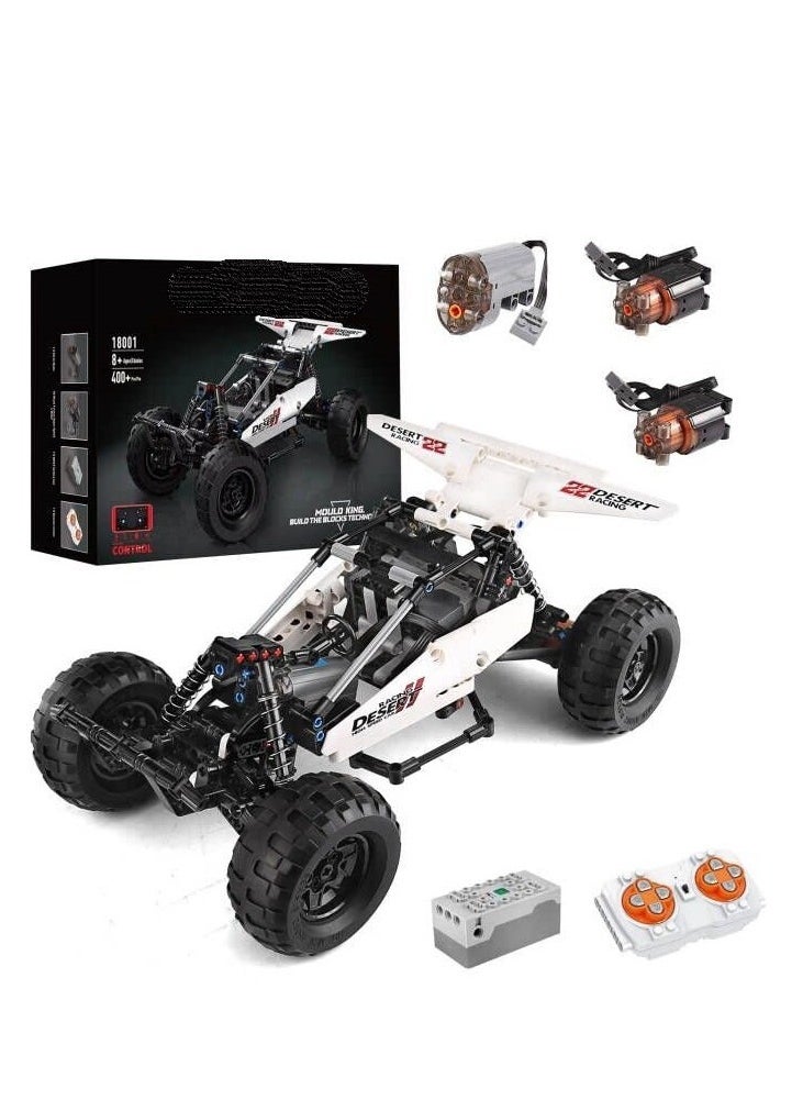 SYOSI Off-Road Buggy Building Toy,APP Remote Control, Model Building Block The Mechanical Group Series For Extreme Offroad Vehicles,for Boys and Girls aged 8+,394 Pcs  - Image 1
