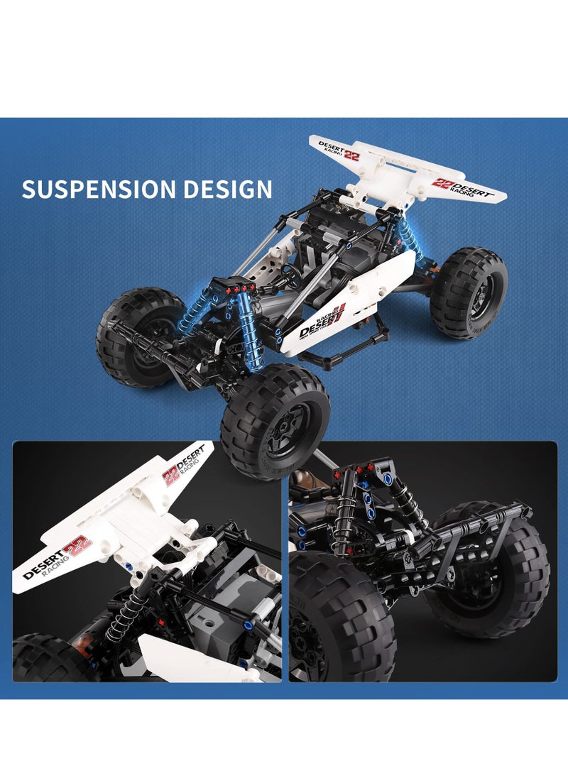 SYOSI Off-Road Buggy Building Toy,APP Remote Control, Model Building Block The Mechanical Group Series For Extreme Offroad Vehicles,for Boys and Girls aged 8+,394 Pcs  - Image 2