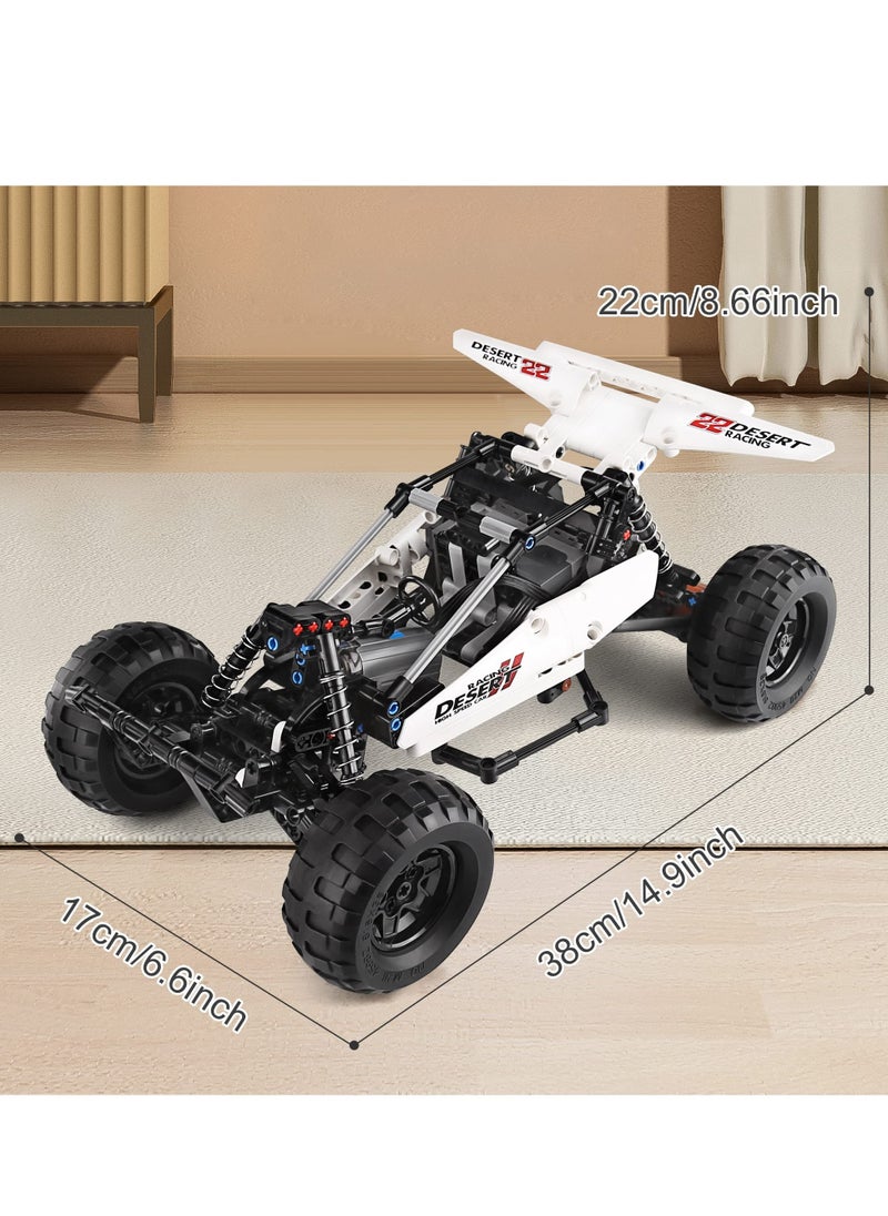 SYOSI Off-Road Buggy Building Toy,APP Remote Control, Model Building Block The Mechanical Group Series For Extreme Offroad Vehicles,for Boys and Girls aged 8+,394 Pcs  - Image 4