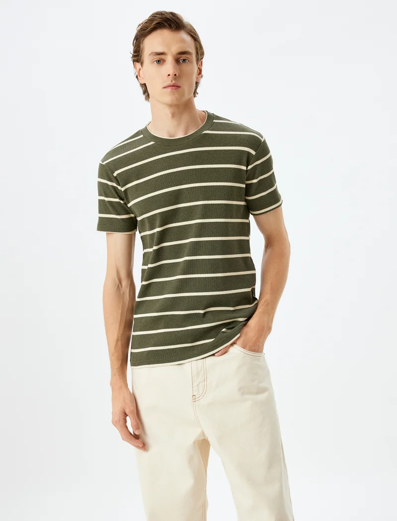 كوتون Slim Fit T-Shirt