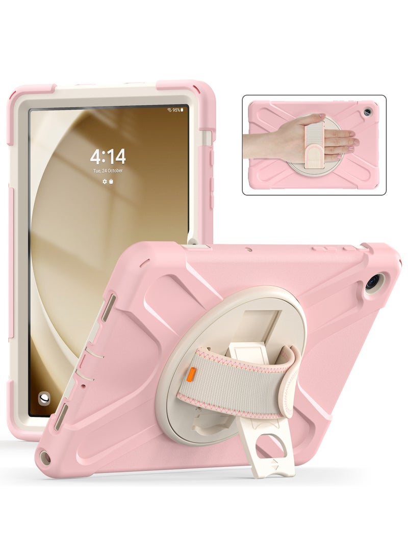 Captaintech Case for Galaxy Tab A9 Plus/A9+ 5G 11 Inch 2023 (SM-X210/X215/X216/X218), Heavy Duty Shockproof Rugged Protective Case Cover with Pen Holder Hand Strap Kickstand - Image 1