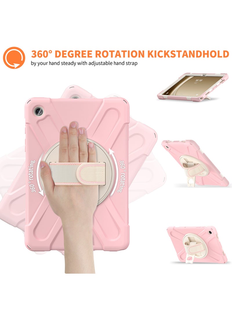 Captaintech Case for Galaxy Tab A9 Plus/A9+ 5G 11 Inch 2023 (SM-X210/X215/X216/X218), Heavy Duty Shockproof Rugged Protective Case Cover with Pen Holder Hand Strap Kickstand - Image 3