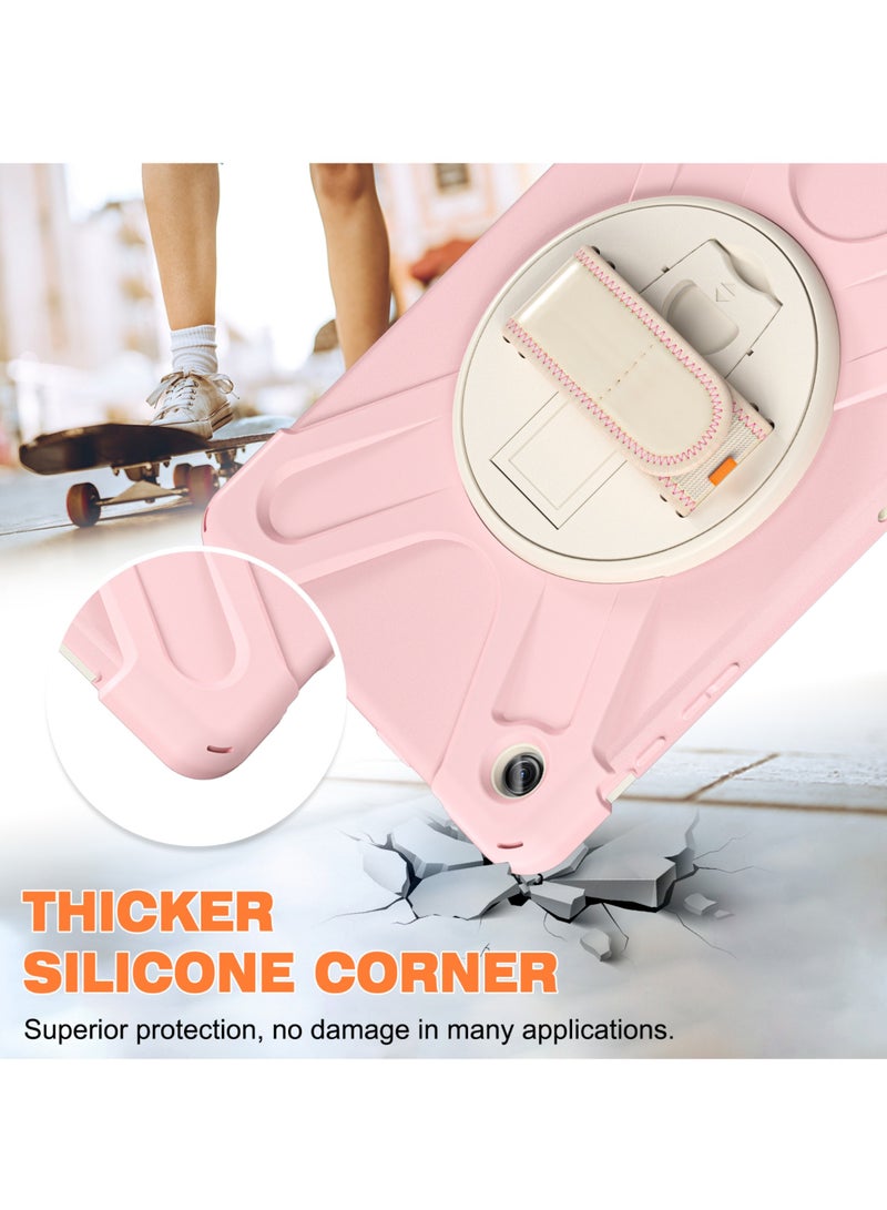 Captaintech Case for Galaxy Tab A9 Plus/A9+ 5G 11 Inch 2023 (SM-X210/X215/X216/X218), Heavy Duty Shockproof Rugged Protective Case Cover with Pen Holder Hand Strap Kickstand - Image 5