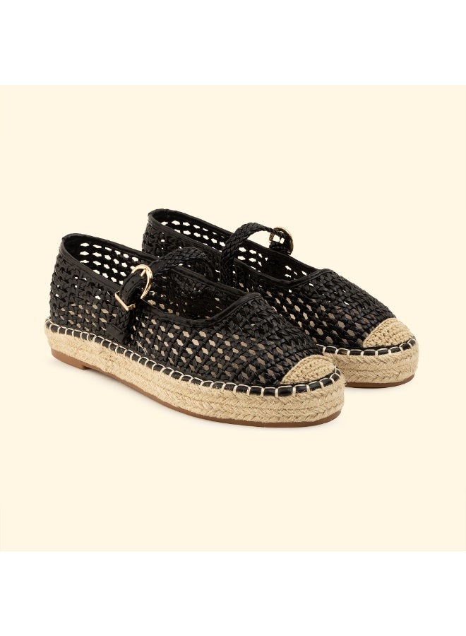 BOU woven-espadrilles-black - Image 2