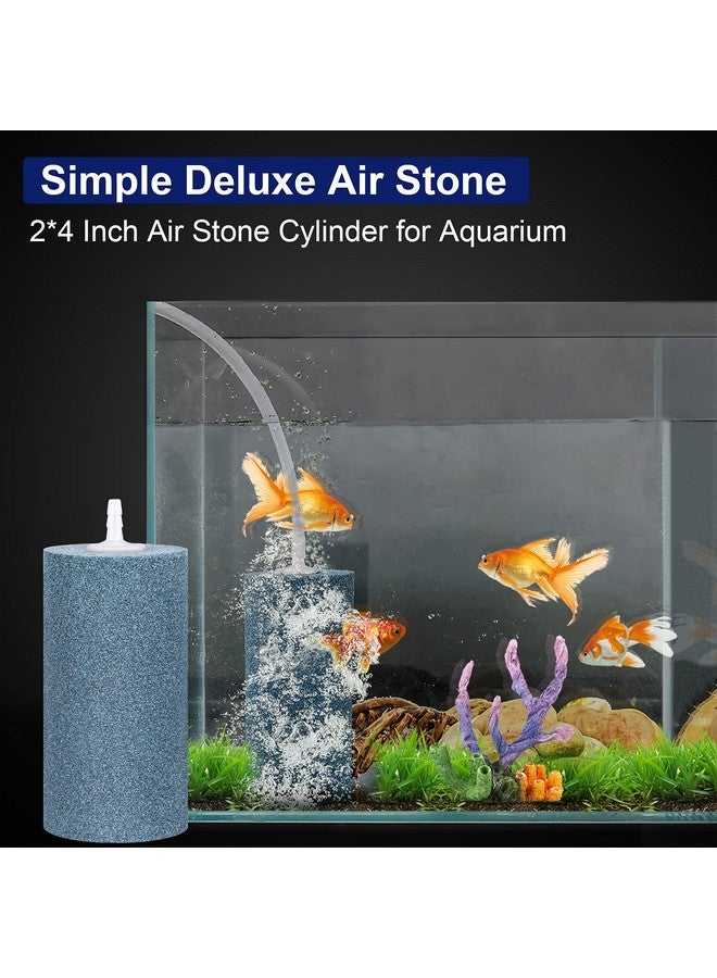 Simple Deluxe 4 X 2 Inch Large Air Stone Cylinder for Fish & Plant in Aquarium and Hydroponics Air Pump, 10 Pack - Image 4