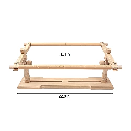 Lampstop Embroidery Hoop Stand Hands Free Embroidery Frame Rotated Cross Stitch Stand for Stitching Sewing Craft (Rotated Cross Stitch Stand) - Image 2