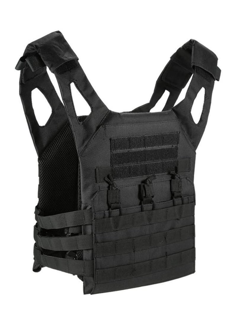 Generic Outdoor Tactical Vest,Ultra-Light Breathable Adjustable Lightweight Airsoft Vest for Outdoor Paintball Training  - Image 1
