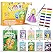 SOCOLER 24 Water Coloring Books for Kid Party Favors 35 Bulk Mini Water Painting Book for Toddlers Ages 48 Paint with Water Books for Boys and Girls - Image 2