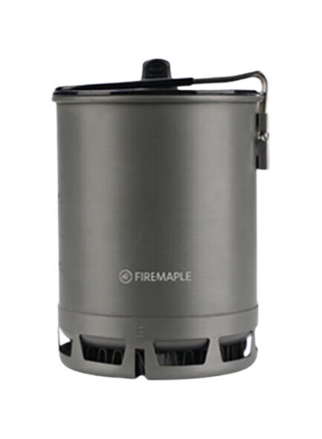 Fire-Maple Outdoor Camping Hiking Mountaineering Heat-Gathering Cooking Pot Set, Portable Travel Picnic Day Trip Camping Stove Cookware - Image 2