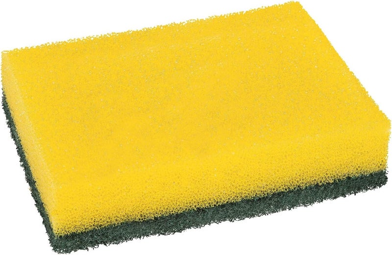 Scotch Brite Scotch-Brite Heavy Duty Classic Flat Laminate Scrub Sponge, 8 units (4+4 Free)/pack | Kitchen sponge | Dish sponge | Scrub | General Cleaning | Food Safe | Non-Rusting | Kitchen, Garage, Outdoor - Image 3