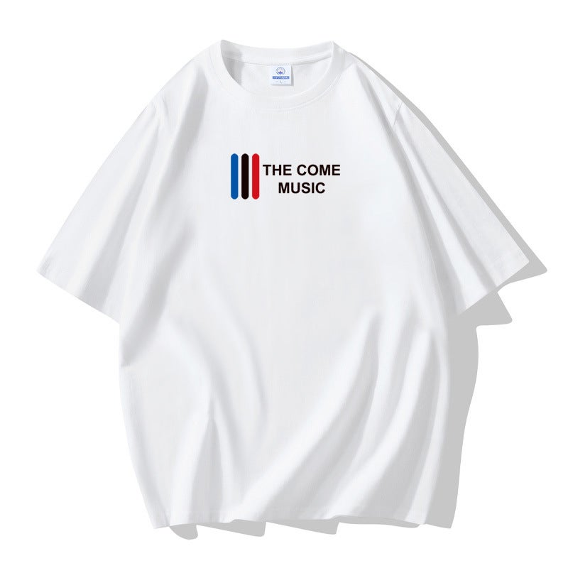 Men'S Short-Sleeved T-Shirt Men'S Pure Cotton Summer Trendy Brand Clothes Students Loose Half-Sleeved Teenagers Large Size Men'S T-Shirt - Image 2