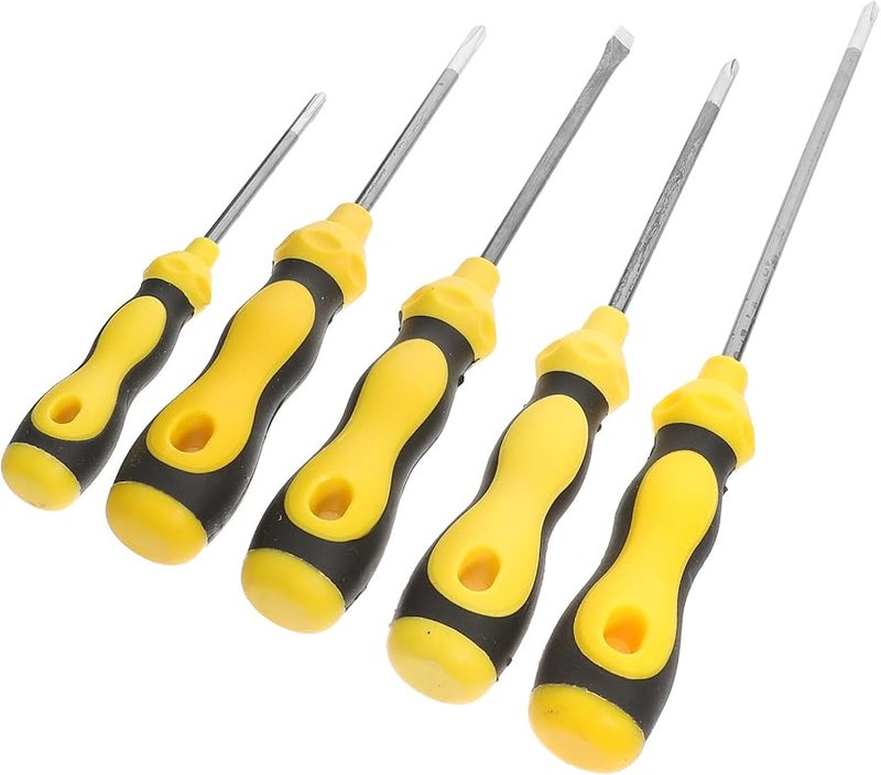 طقم مفك براغي طويل من فولاذ الكروم فاناديوم مع قبضة مانعة للانزلاق لإصلاح الإلكترونيات - Image 2