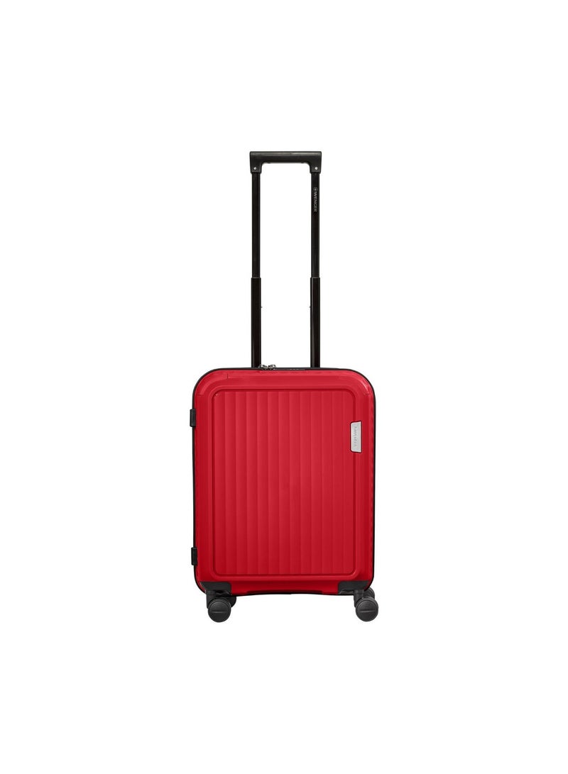 Wenger Optimo Hardside Expandable 57cm Cabin Luggage Trolley red- 653311 - Image 1