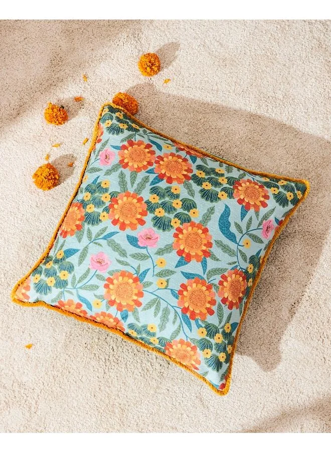 Chumbak Marigold Cushion Cover 20"