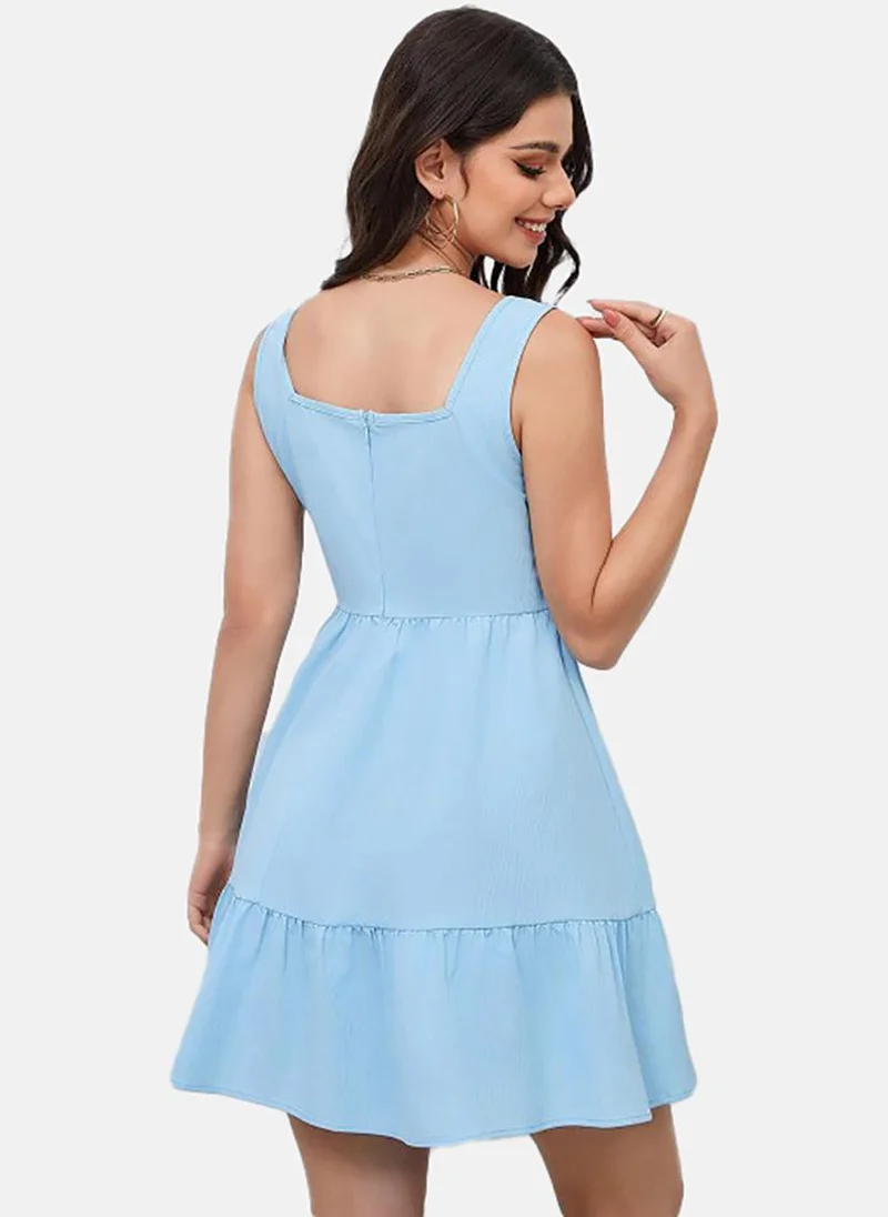YUNIQEE Tiered Sleeveless Dress