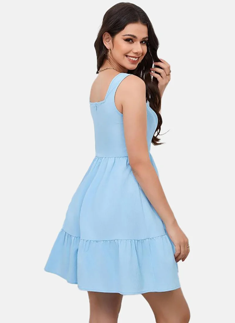 YUNIQEE Tiered Sleeveless Dress