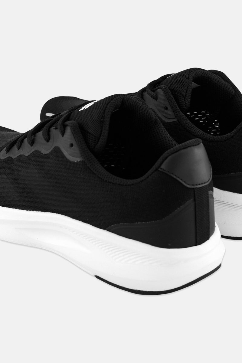 RBX Men Lace Up Running Shoes, Black - Image 2