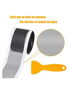 Generic Shower Drain Hair Catcher, Disposable Anticlog Shower Drain Stickers, 1000 Cm, Suitable For Bathroom, Kitchen  - Image 3