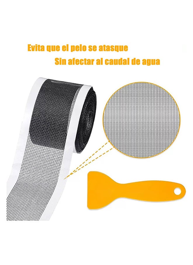 Generic Shower Drain Hair Catcher, Disposable Anticlog Shower Drain Stickers, 1000 Cm, Suitable For Bathroom, Kitchen  - Image 3