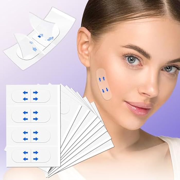 NBF 180 PCS Face Lift Tape, Face Lift Tape Invisible, Instant Facelift Tapes for Sagging Skin, Jowls, Eyes, Double Chin, Super Thin Breathable Face Tape Lifting Invisible - Image 1