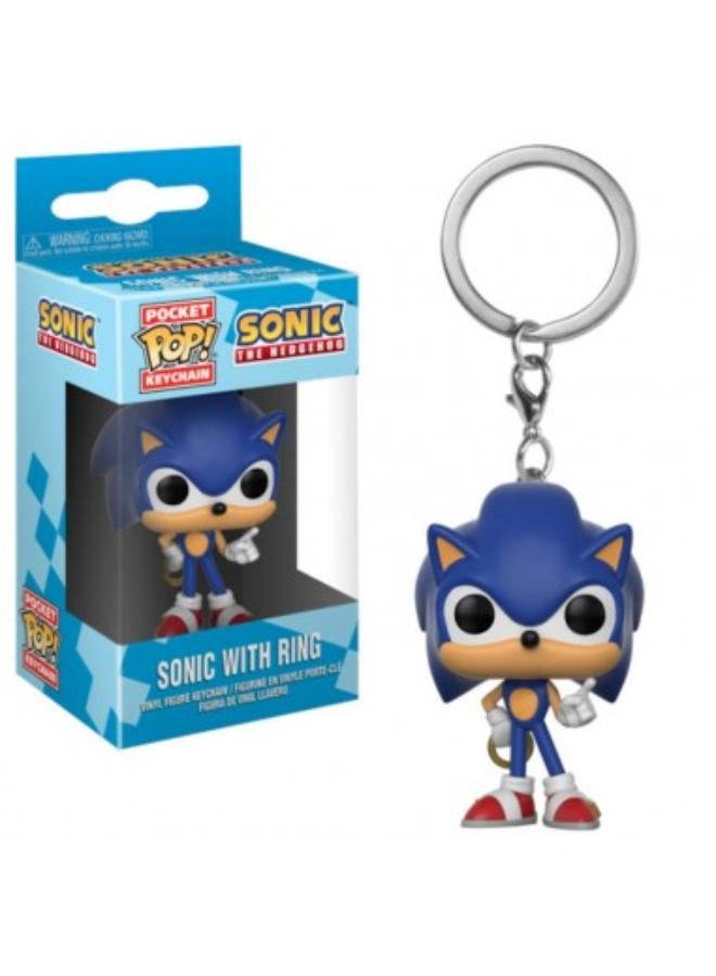 Funko Pocket Pop! Games: Sonic - Sonic w/ Ring  - Image 2