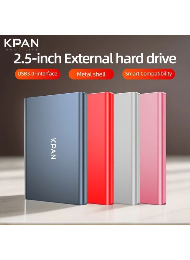 1TB External Portable Hard Drive 2 5 Inch Storage Expansion USB 3 0 Grey Compatible PC Desktop Laptop PS4 PS5 Office Gaming - Image 1