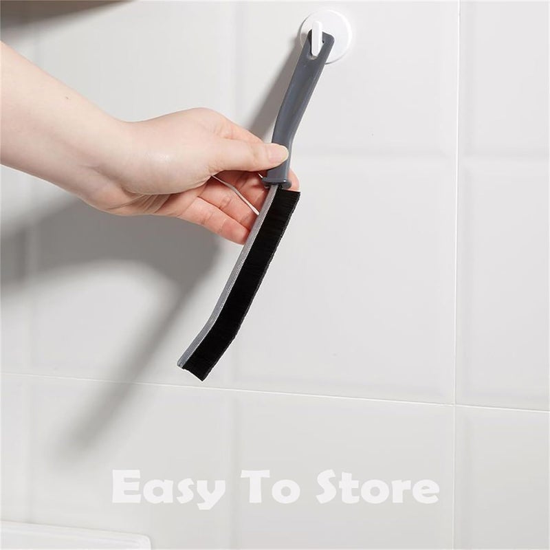 BBRAIMEN 3 pcs Gap Cleaning Brush, Hard Bristle Crevice Cleaning Brush Tool for Household Use, Multifunctional Dead Corner Cleaning Brush for Tiles, Bathroom, Kitchen, Toilet, Window - Image 4