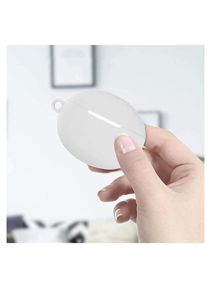 Silicone Case Cover for Huawei FreeBuds 4 with Carabiner and Charging Port Accessibility anti shock, full protection - Image 3