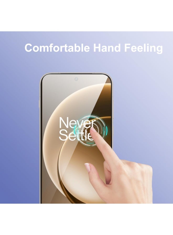 واقي شاشة من الزجاج المقوى لهاتف ون بلس 15، لاصق بالكامل من الحافة إلى الحافة، صلابة 9H، مقاوم لبصمات الأصابع والخدوش، متوافق مع ون بلس 15 5G - Image 3
