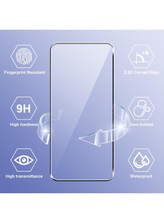 واقي شاشة من الزجاج المقوى لهاتف ون بلس 15، لاصق بالكامل من الحافة إلى الحافة، صلابة 9H، مقاوم لبصمات الأصابع والخدوش، متوافق مع ون بلس 15 5G - Image 2