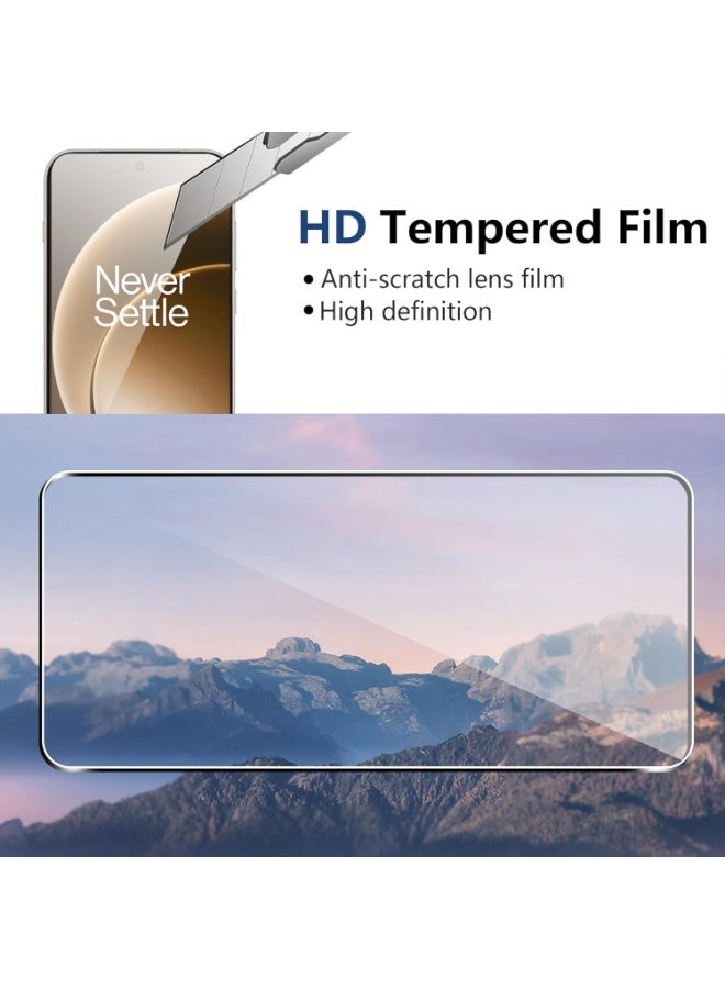 واقي شاشة من الزجاج المقوى لهاتف ون بلس 15، لاصق بالكامل من الحافة إلى الحافة، صلابة 9H، مقاوم لبصمات الأصابع والخدوش، متوافق مع ون بلس 15 5G - Image 5