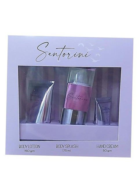 MOOD SANTORINI (BODY LOTION+BODY SPLASH+HAND CREAM) SET