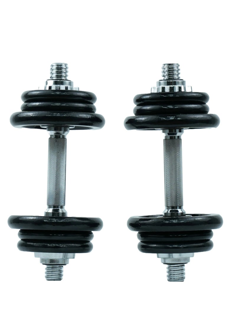 AXOX Fitness 20 Kg Dumbbell Set - Image 4