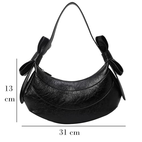 SIBY Armpit Underarm Shoulder Bags for Women's (Black) - Image 2
