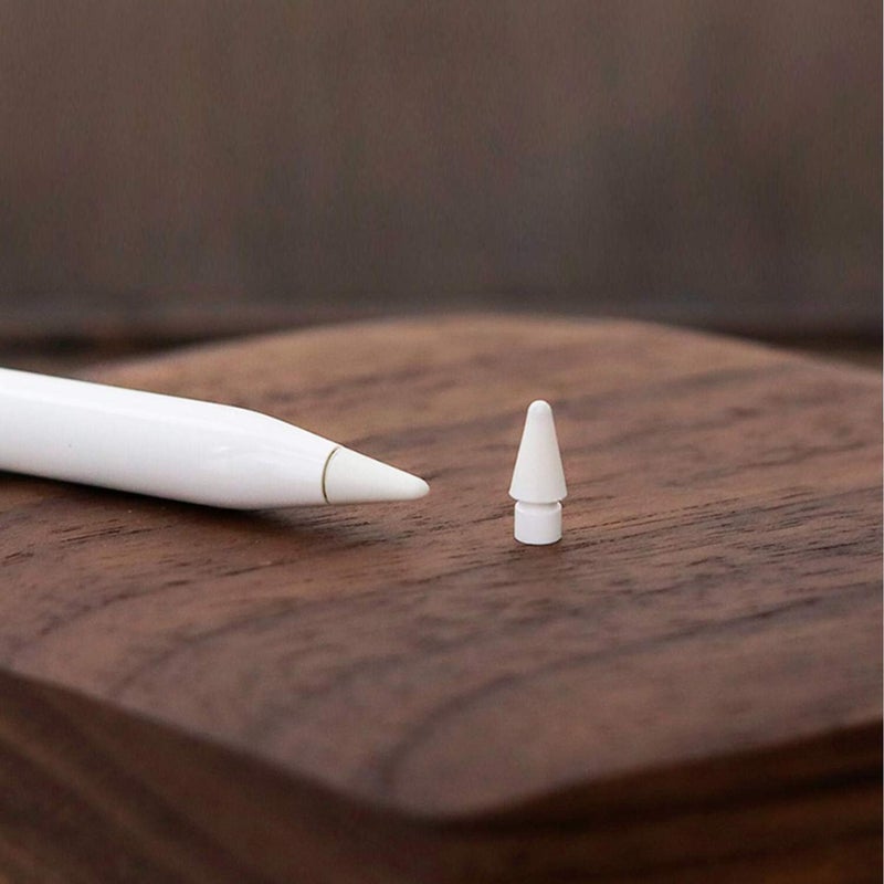 نصائح استبدال REEYEAR متوافقة مع Apple Pencil 2 الجيل iPad Pro Pencil - رأس Apple Pencil iPencil لـ iPad Apple Pencil 1st/Pencil 2 الجيل أبيض 2 عبوات - Image 5