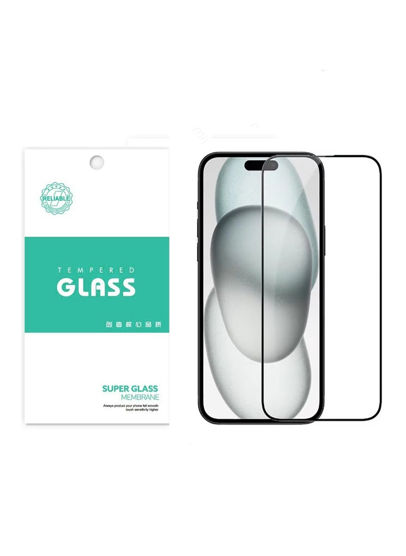 Generic - 1 Pack for iPhone 16 Pro Screen Protector [Support Fingerprint Unlock], High definition transparent anti-scratch, no bubbles, easy to install - Image 1