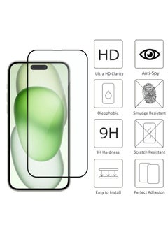 Generic 1 Pack for iPhone 16 Pro Screen Protector [Support Fingerprint Unlock], High definition transparent anti-scratch, no bubbles, easy to install  - Image 3