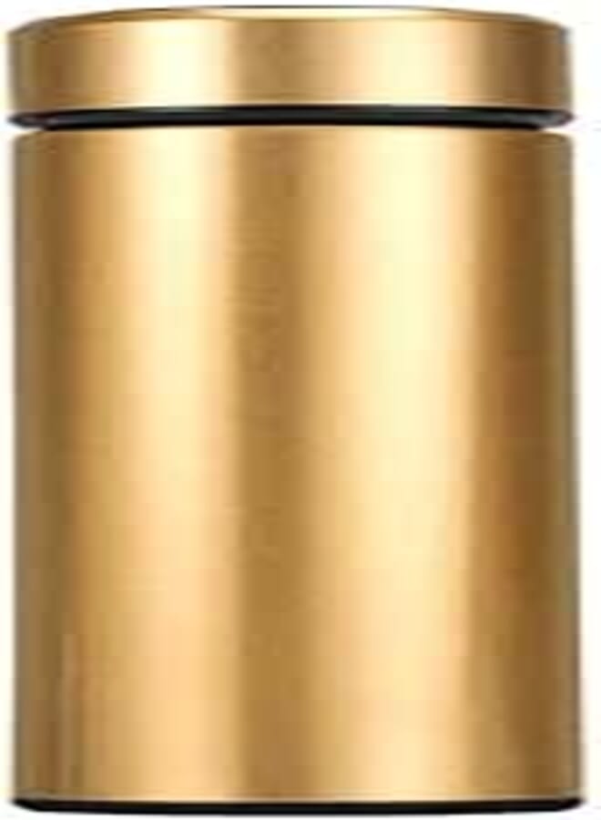Spaceshoop Intelligent Thermos Mug Bottle Stainless Steel – 500 ml/17 oz Portable Thermos Mug, Touch Screen with Temperature, Thermal Cup for Travel Offices Home Outdoors Camping (Gold)