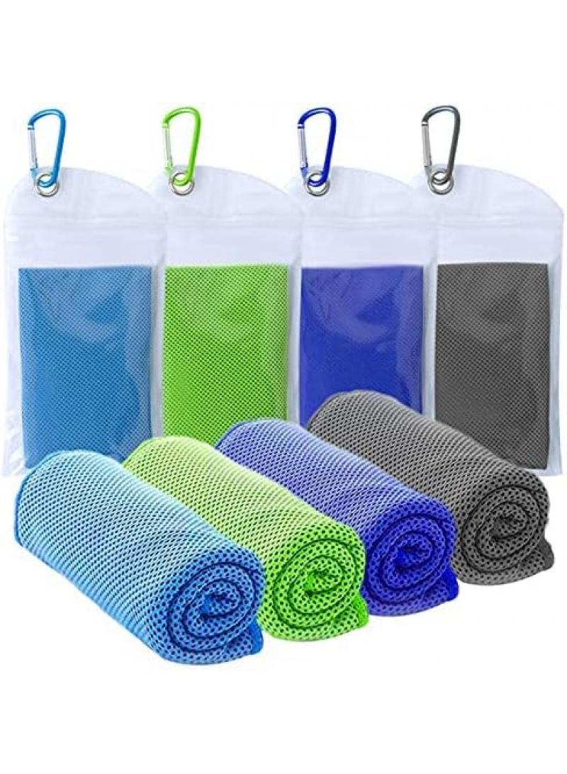 Y&D 4 Piece Sports Quick Drying Ice Towel - Image 1