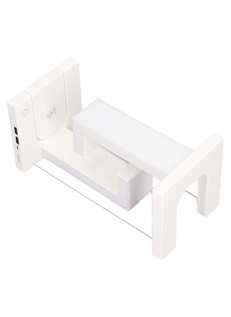 LED Night Lamp For Bedroom Decor Creative Physics Balance Suspension Table Desk Lamp Wireless Charger Home Decor Bedroom Light