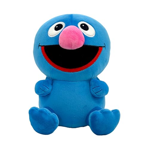 Super7 Super Duper Plush Sesame Street Grover Toy 8 Sesame Street Plush Toy Classic TV Show Collectibles and Retro Toys - Image 1