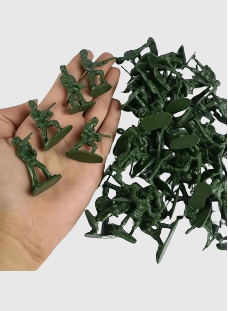 100 Pieces Mini Military Soldiers Special Forces Heroes Squad for Kids  - Image 1