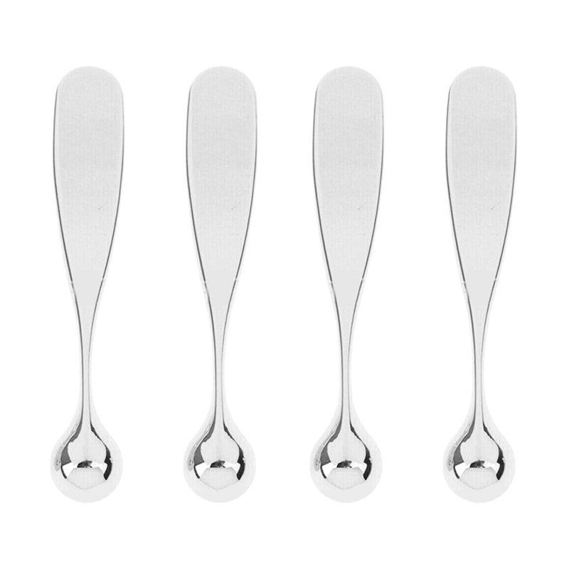 LINYUEARUI 4pcs Metal Eye Cream Massage Stick Tool for Face Cream Applicator,Makeup spatula, eye cream applicator, eye massage tool, eye cream applicator, eye massage tool. - Image 1