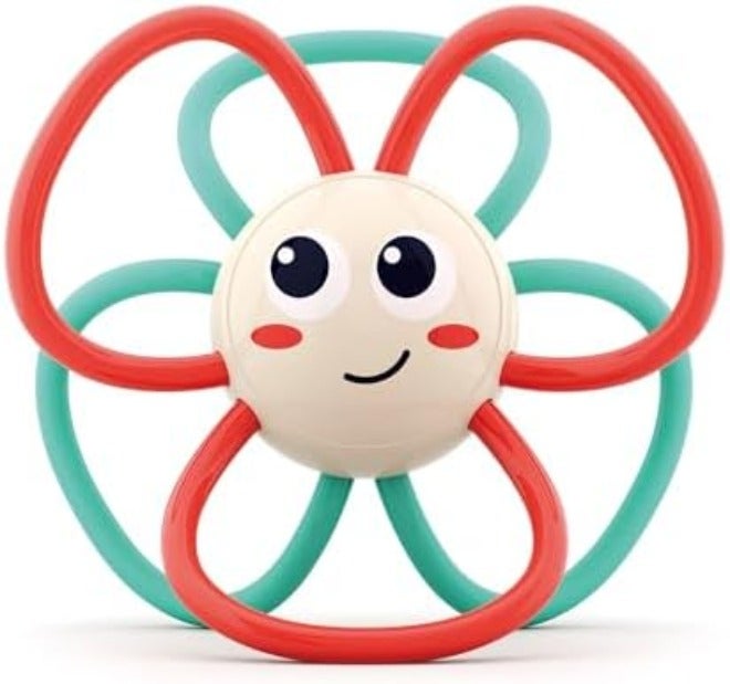 Hola Peacock Orchestra Rattle Baby Activity Toy, Easy to Grasp, Fine Motor Skills, Bright Colors, Sensory Toys, Baby Toys,Baby Rattle, Animal Rattle 3M+ - Image 3