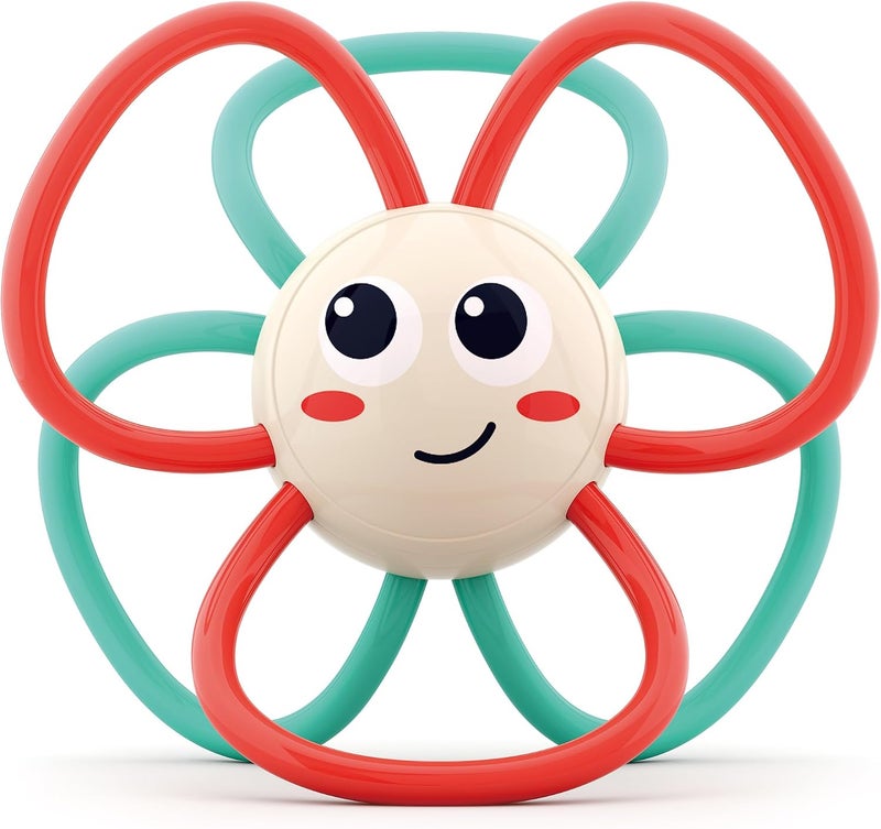 Hola Peacock Orchestra Rattle Baby Activity Toy, Easy to Grasp, Fine Motor Skills, Bright Colors, Sensory Toys, Baby Toys,Baby Rattle, Animal Rattle 3M+ - Image 1