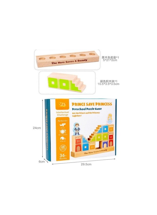 REBENUO - The Hero Save Princess Preschool Puzzle Game-tbc - Image 1