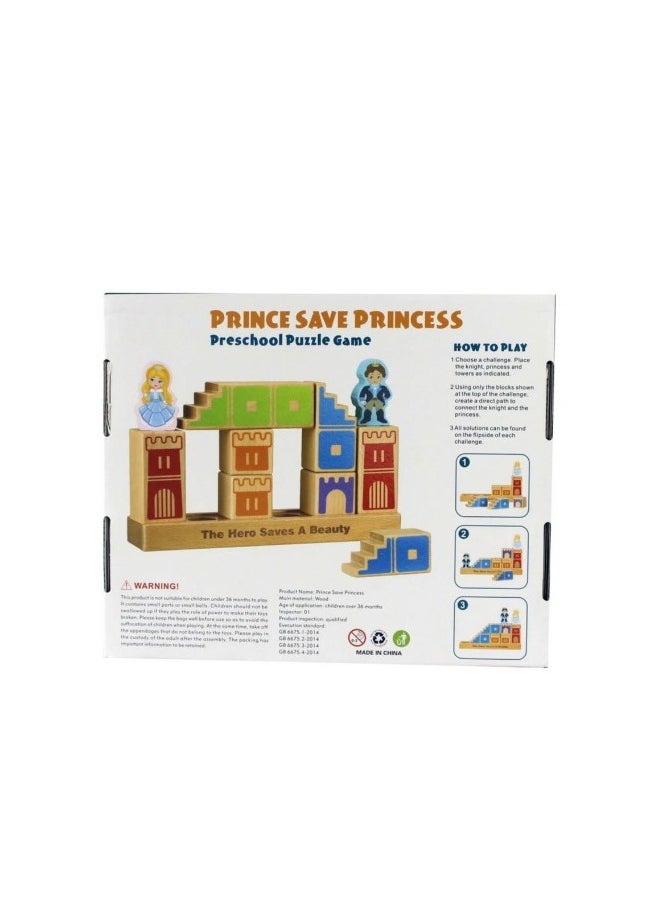 REBENUO - The Hero Save Princess Preschool Puzzle Game-tbc - Image 1