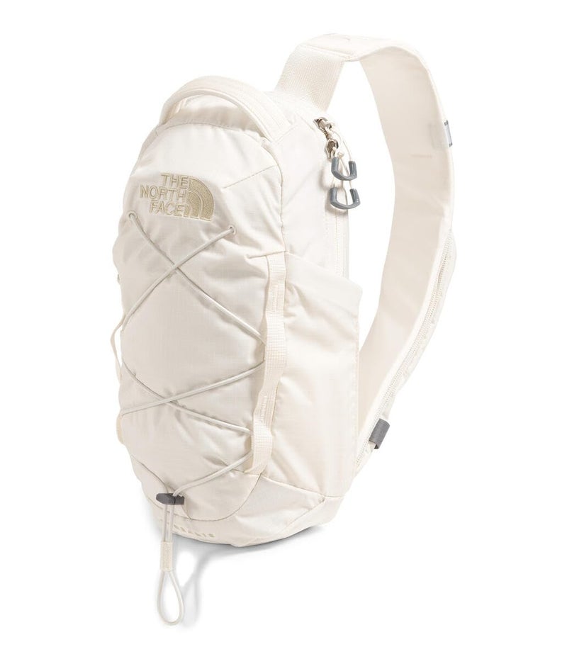 The North Face Borealis Sling Bag, White Dune/Gravel, One Size - Image 1