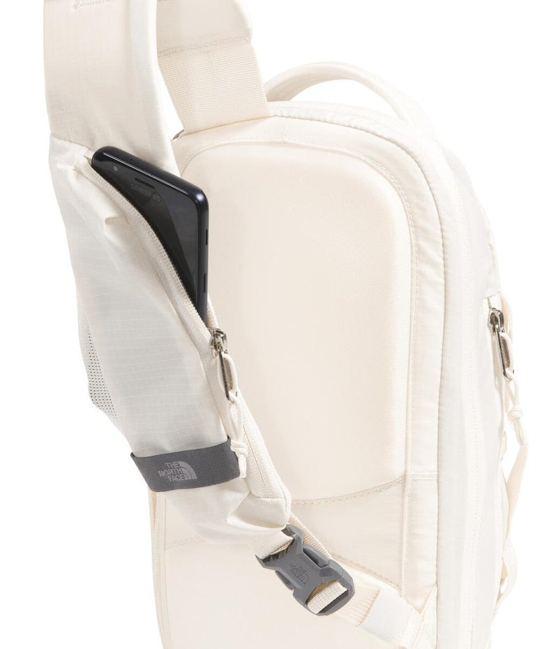 The North Face Borealis Sling Bag, White Dune/Gravel, One Size - Image 2